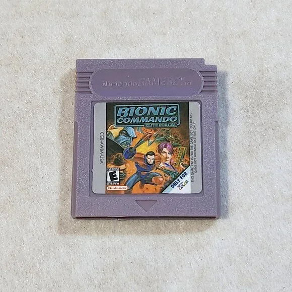 Bionic Commando for Nintendo Gameboy Color - Picture 1 of 2